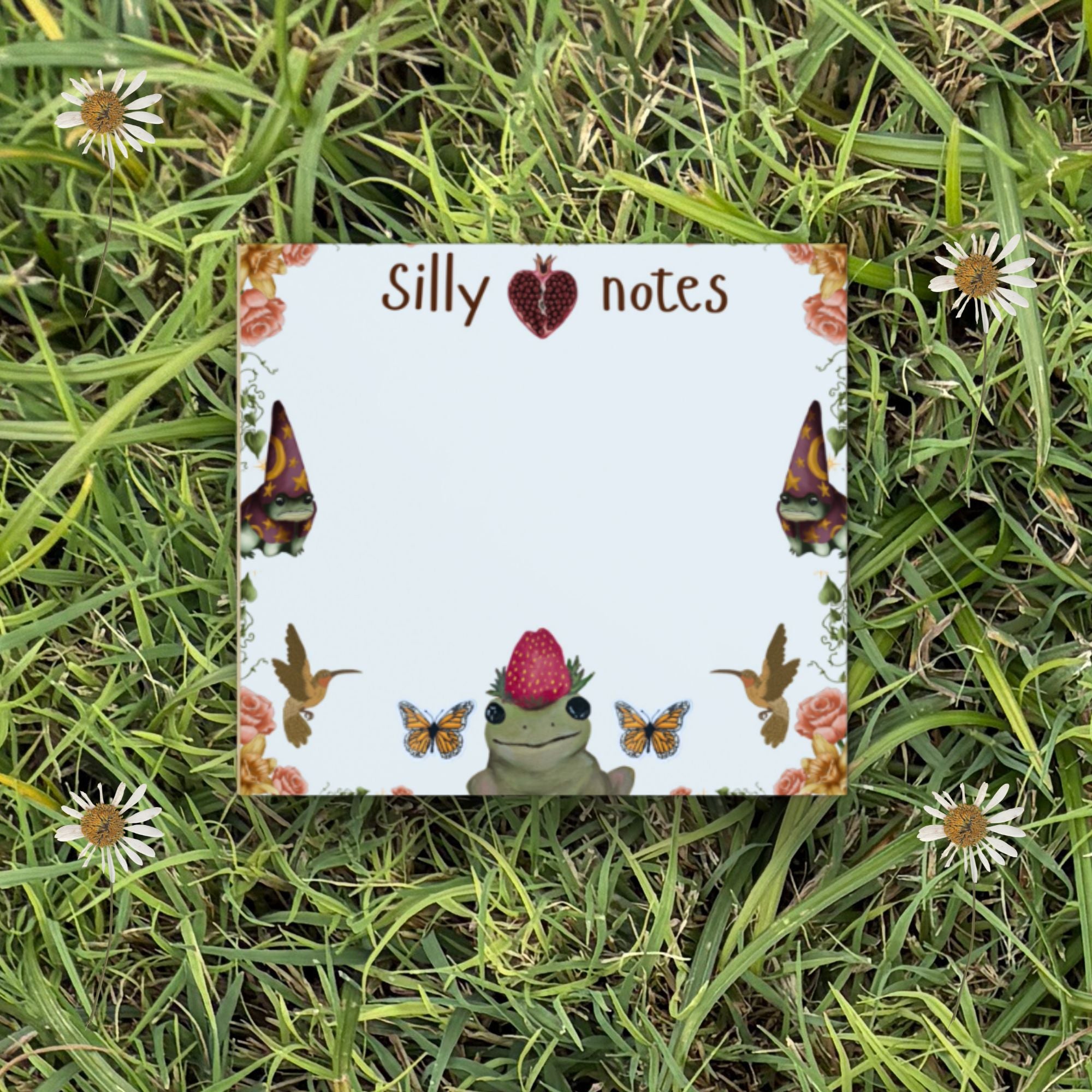 Silly Frogs "Silly" Notes Notepad