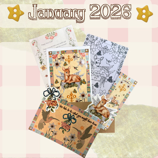 January 2026 Folky Mail Club Catchup